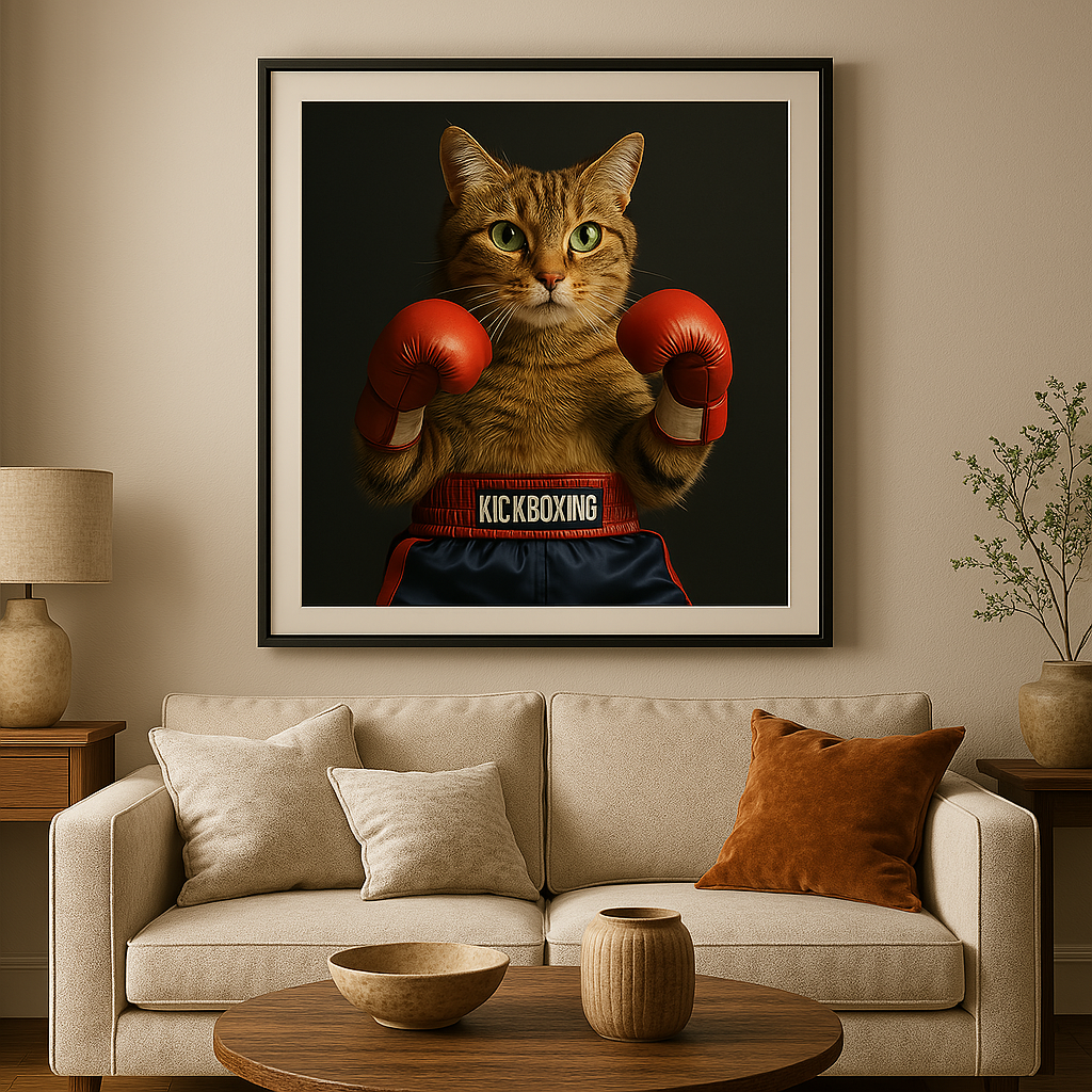 Persoonlijk kattenportret – Uw kat als tijdloos kunstwerk