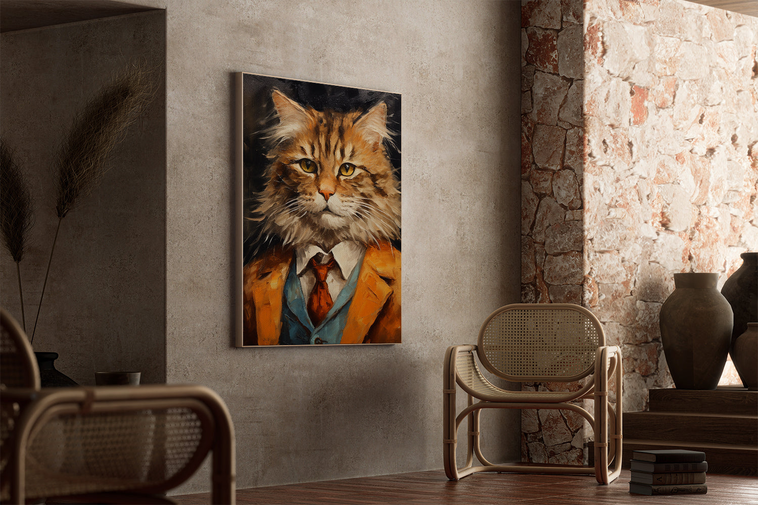 Persoonlijk kattenportret – Uw kat als tijdloos kunstwerk