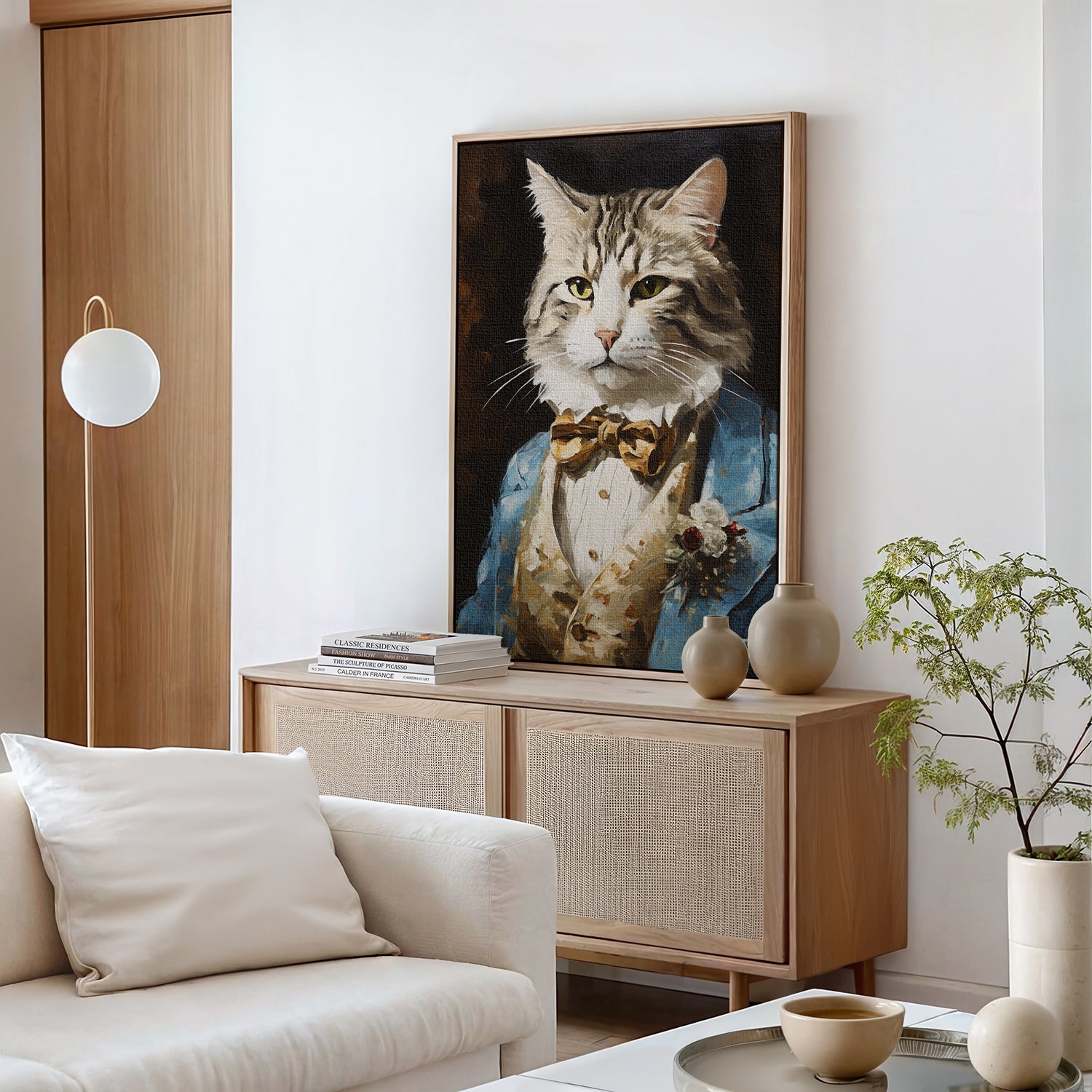 Persoonlijk kattenportret – Uw kat als tijdloos kunstwerk