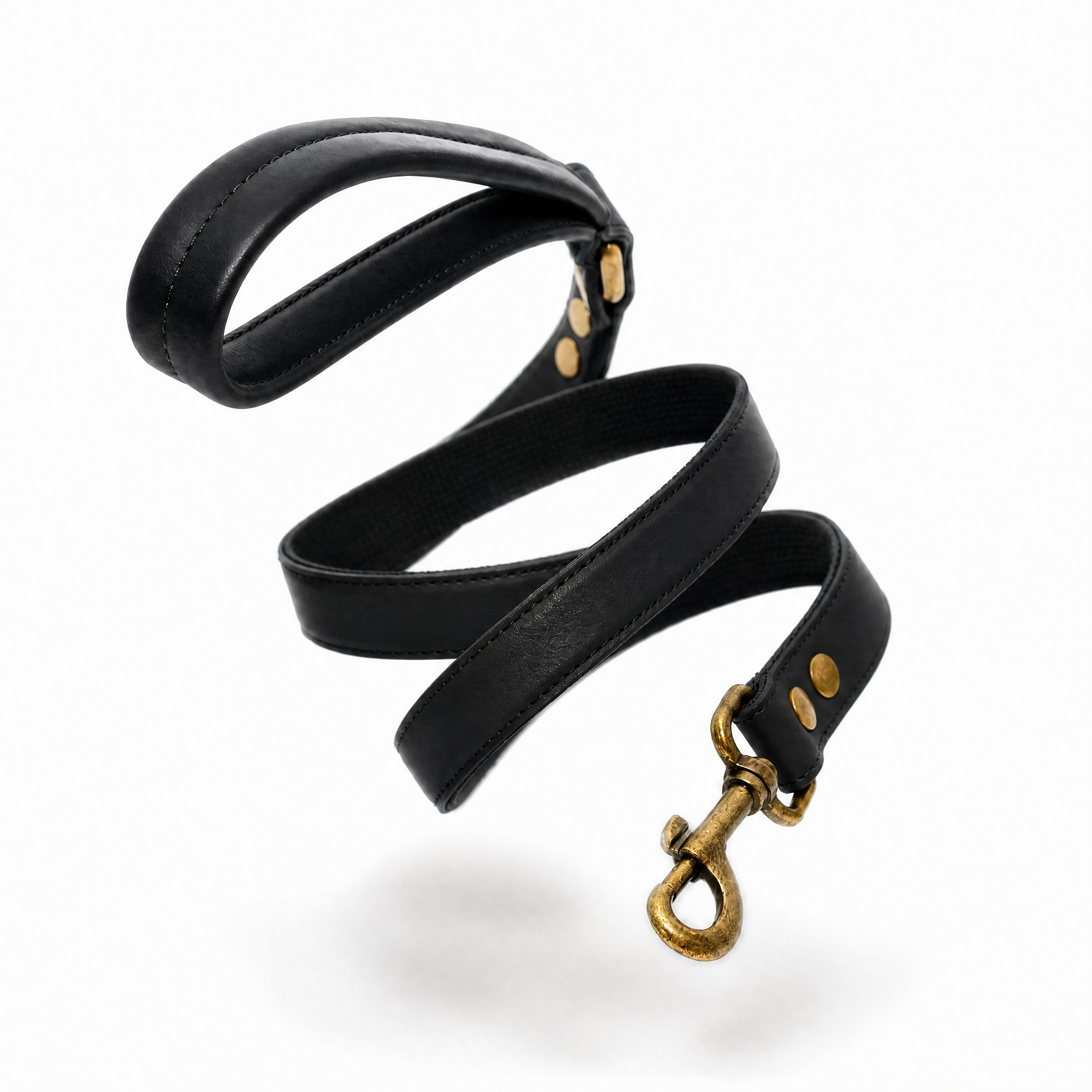 Luxe leren hondenhalsband met AirTag (tracker voor honden)