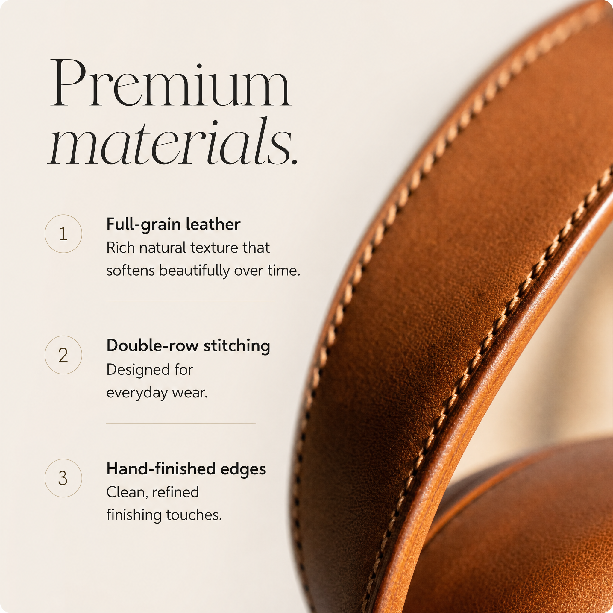 Luxe leren hondenhalsband met AirTag (tracker voor honden)
